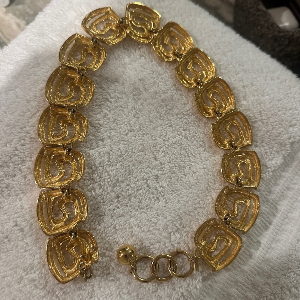 Anne Klein Gold Vintage-Inspired Necklace - Picture 2 of 4